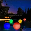 Décoration de fête 6040 cm jouet de balle de plage LED avec télécommande 16 lumières de 16 couleurs et 4 modes lumineux1018245