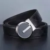 Belt genuine leather Belts Men Belt Women Belt Big Smooth buckle Classical Mens Belts women belts AAA010201K