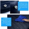 Other Interior Accessories Automotive Air Inflatable Mattress Car Travel Bed Camping Sofa Rear Seat Rest Cushion Sleeping Pad With Pump Univ