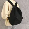 Nouvelle tendance sac à dos fashion toile femme sac à dos nouveau sac d'épaule de couleur unie solide sac adolescente école sac à école mochilas y1105