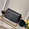 Moda Omuz Çantası Yeni Dalga Hakiki Deri Çapraz Vücut Çantası Erkekler Için İkiz Set Satchel Çanta Presbiyopik Mini Paket Çok Pochette Lady