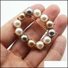 Épingles, bijouxpins, broches tempérament simple alliage rond perle broche femelle décolleté robe collier épinglette écharpe cardigan châle clip wom