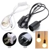 1.8m Nätkabel kabel E27 LAMP BASE HANDLY LIGHT LED LIGHT FIXTURE LAMP BLOCK SOCKET ADAPTER med ON / OFF Switch Holder Hängande Ljusuttag