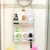 bathroom shevles magic seamless soap box kitchen wash basin shelf creative plastic storage holder towl rack Y200429