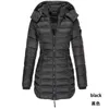 ZOGAA Dames Parka's Winterjassen Jas Casual Slim Fit Katoen Gevoerde Jas Lange Parka Vrouwen Gewatteerde Warme Meisje Hooded Overjassen 210923