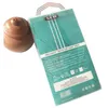 Vit Clear PVC Blister Telefonväska Förpackningsbox med grön kartong för iPhone 4,7 till 6,9 tums bakfodral Läderfodral