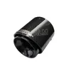 1 stycke svart glansig kolfiber avgasspetsar ljuddämpare för mini Cooper R55 R56 R57 R58 R59 R60 R61 F54 F55 F56 F57 F60