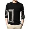 Fashion High End Designer Brand Sweaters Mens tech fleece Knit Black Wool Pullover Sweater Crew Neck Autum Winter Casual Jumper Clothes