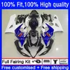 Kroppsinsprutningsmått OEM för Suzuki 1000cc GSX-R1000 2005-2006 Stock Blue Moto Bodywork 26No.132 GSXR 1000 CC K5 GSXR1000 2005 2006 GSXR-1000 05 06 100% FIT FAIRING