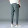 2021 Été mince glace soie pantalons décontractés hommes mode hip hop lâche pantalon à séchage rapide vêtements pour hommes harajuku sarouel mâle 4XL x0723