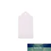 Hälsningskort 100pcs / lot DIY Kraft Paper Taggar Scalloped Rectangle Christmas Wedding Favor Party Presentkort Etikett Blank Bagage 3 Colors1 Fabrikspris Expert