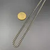 랍스터 걸쇠가있는 섬세한 3.5mm 너비 순수 티타늄 목걸이 체인
