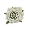 1pcs 7cm Yapay Beyaz Gül İpek Çiçek Başları Düğün Dekorasyonu Diy Çelenk Hediye Kutusu Scrapbooking Craft Fake
