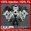 Injection Mold Fairings For HONDA CBR-1000 CBR 1000 CBR1000 RR CC 2004-2005 Bodywork Green flames 52No.36 1000CC CBR1000RR 04 05 CBR 1000RR 2004 2005 OEM Fairing Kit