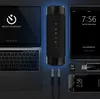 Utomhus Bluetooth-högtalare Bärbar trådlös cykelhögtalare 5200mAh Power Bank Vattentät med mikrofon/LED-ljustillbehör