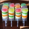 glace pops en plastique