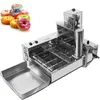 Kommersiell Högkvalitativ Hot Sale Kommersiell Automatisk Donut Maker Singel Row Mini Automatic Donut Machinecake Donut Machine