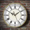 Orologio Big Ben Orologio da parete moderno e contemporaneo Orologio da parete retrò silenzioso senza ticchettio Orologio da parete inglese Home Decor Gran Bretagna Londra Regalo X070296L