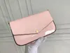 الأصلي الفاخرة مصمم الكتف حقيبة 3 قطعة / المجموعة المفضلة متعددة pochette اكسسوارات النساء Crossbody محفظة رسول حقائب الزهور براءات الاختراع والجلود المحافظ السفينة مجانية