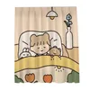 Curtain & Drapes Sweet Linen Curtains Bedroom Living Room Hall Blackout Opaque With Thermal Insulation Window