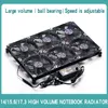 Laptop Cooling Pads Adjustable Speed Super Air Volume 14156173in Game Book Notebook Base Fan Radiator Bracket 6 Turbo Heat Dis9021605