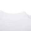 القمصان للرجال رجال tirt حيوان طباعة القطن الشرطي بارد أبيض رقبة فضفاضة تي شيرت الملابس الصيفية-الحجم