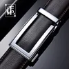 lfmbcow unging leather mens belt cowhide strap for maleラチェットのための自動バックルベルトブランドブラウンボディベルト2103107969566