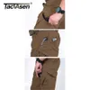 TACVASEN IX9 City Tactical Pants Mens Multi Pockets Cargo Pants Military Combat Cotton Pant SWAT Army Casual Trousers Hike Pants 210723