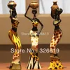 harts folkkonst älskar 3 afrikanska flickor heminredning figur hem dekoration afrika y200106