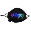 Moda Bluetooth Programowalny LED Maska Luminous Light Dla Mężczyzn Kobiety Rave Luminous Maski Boże Narodzenie Halloween Light Up Maska T2i51717