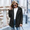 Höst Vinter Teddy Coat Kvinnor Faux Fur Coat Kvinnlig Oversized Teddy Jacket Ladies Ytterkläder Överrock Tjocka Vaw Plush Coats 211110