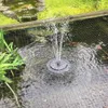 Drijvende zonne-fontein tuin water zwembad vijver decoratie paneel aangedreven pomp 210713