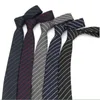 Bow Ties Occupational Tie For Man 6cm Skinny Cotton Necktie Business Formal Suit Neckwear Strips Plaid Lawyer