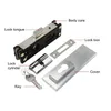 Commercial Durable Stainless Steel 10 mm -12 mm Anti-Theft Security Glass Door Lock Frameless Push Sliding Gate Lock With 3 Keys 201013