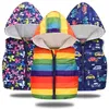 Kinder Weste Jacke für Kinder Tops Herbst Winter Warme Westen Mantel Fleece Kleinkind Weste Baby Mädchen Kleidung Jungen Cartoon Outwear 210818