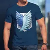 Erkek Tişörtleri Erkek Tişörtleri 3D Baskılı Saldırı Kısa kollu tişört artı Beden Giyim Hip-Hop tarzı Yaz Moda XXS-6XL