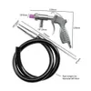 WENXING Sandblaster Feed Blast Gun Air Siphon Песок Песок Абразивный инструмент Керамические насадки Советы набор Комплект силовых инструментов Sprayer 210719