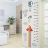 Stickers muraux [SHIJUEHEZI] Dessin Animé Ballons Animaux DIY Hauteur Mesure Stickers Pour Enfants Chambre Bébé Chambre Décoration de La Maison