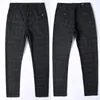 Calças masculinas novas casuais xadrez negócios casuais slim fit cinza escuro estilo clássico calças elásticas roupas masculinas de marca 210201