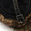 الشتاء منفذها القبعات earflap قبعة مع earflap النساء الرجال ushanka روسيا الروسية قبعة الروسية الصياد الطيار كاب الرجل الجلود الفراء الدافئة قبعات