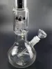 Blue and Black Transparent Glass Water Hookah Pipe of Hoses Smoking Bong for Tobacco