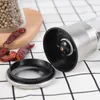 Creative Manual Pepper Pepper Cofter Mill Trumber стеклянный бутылка приправа пряности контейнер для приправа контейнера шлифование абрадентивные бутылки LLE12039