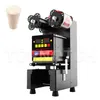 Plastic Paper Stand Cup Fast Electric Sealing Machine Bubble Tea Coffee Sealer