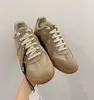 Kadın Eğitmenler Çizmeler Retro Alman Eğitim Sneakers Küçük Beyaz Ayakkabı Kadın 2021 Yeni Deri Düz Tek