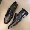 Sukienka Buty Loafer Męskie Vintage Retro Prawdziwej Skóry Handmade Luksusowe Biuro Wedding Party Moda Casual Men