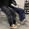 남성 바지 하라주쿠 여름 streetwear 패션 일본 십대 여자 남자 Tracksuit 조깅하기 바지 힙합 하렘 바지 한국어 천