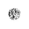 Pbd zz 03 925 sterling silver charm pärlor med original för damer smycken gåvor charmen av utsökt blomma serie Q0531