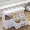 Keuken Plastic Kruiden Box Combinatie Set Lade Type Kruidenpot Pepper Supplies Storage