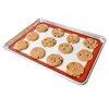 Tapis de cuisson en Silicone pour la cuisson, revêtement de poêle antiadhésif pour plaques à biscuits, tapis de plaque de cuisson en Silicone, revêtement d'outil de cuisson