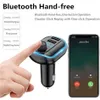 Dual USB Car MP3 PD 3.1A Fast Charger Bluetooth 5.0 FM Nadajnik Bezprzewodowy Zestaw HandsFree Audio z pakietem detalicznym